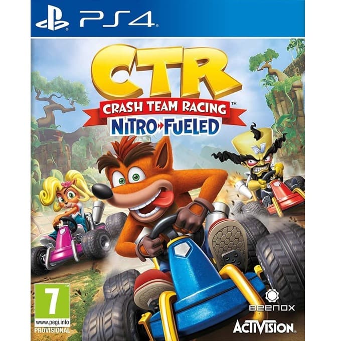 Игра за конзола Crash Team Racing Nitro-Fueled, за PS4