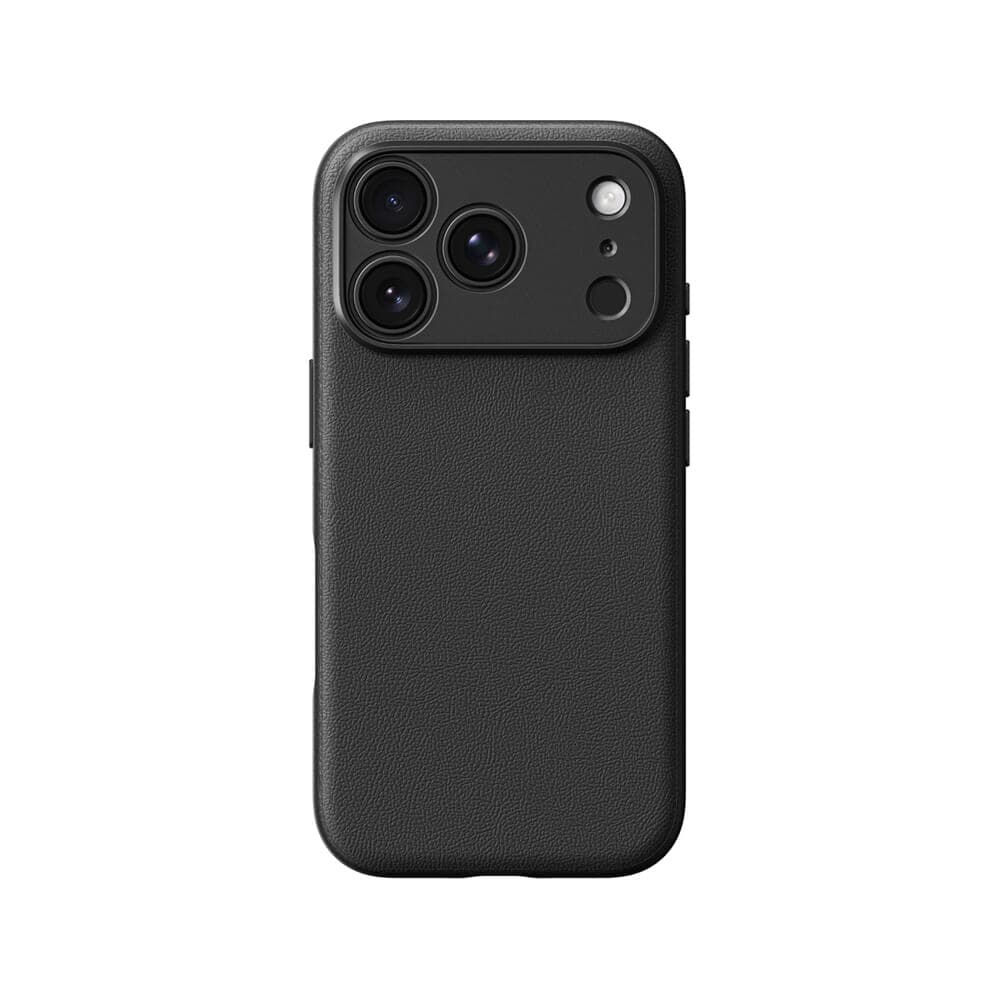 Кожен кейс с MagSafe за iPhone 18 Pro Max, iPhone 17 Pro Max - AmazingThing Glamour AllSkin Magnetic Leather Case with Camera Cover (черен)