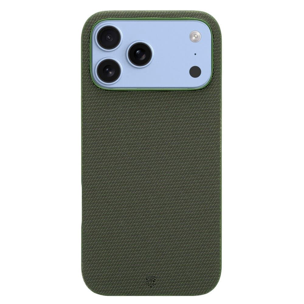 Текстилен калъф с MagSafe за iPhone 18 Pro, iPhone 17 Pro - Tactical MagForce WEARe Cover (зелен)
