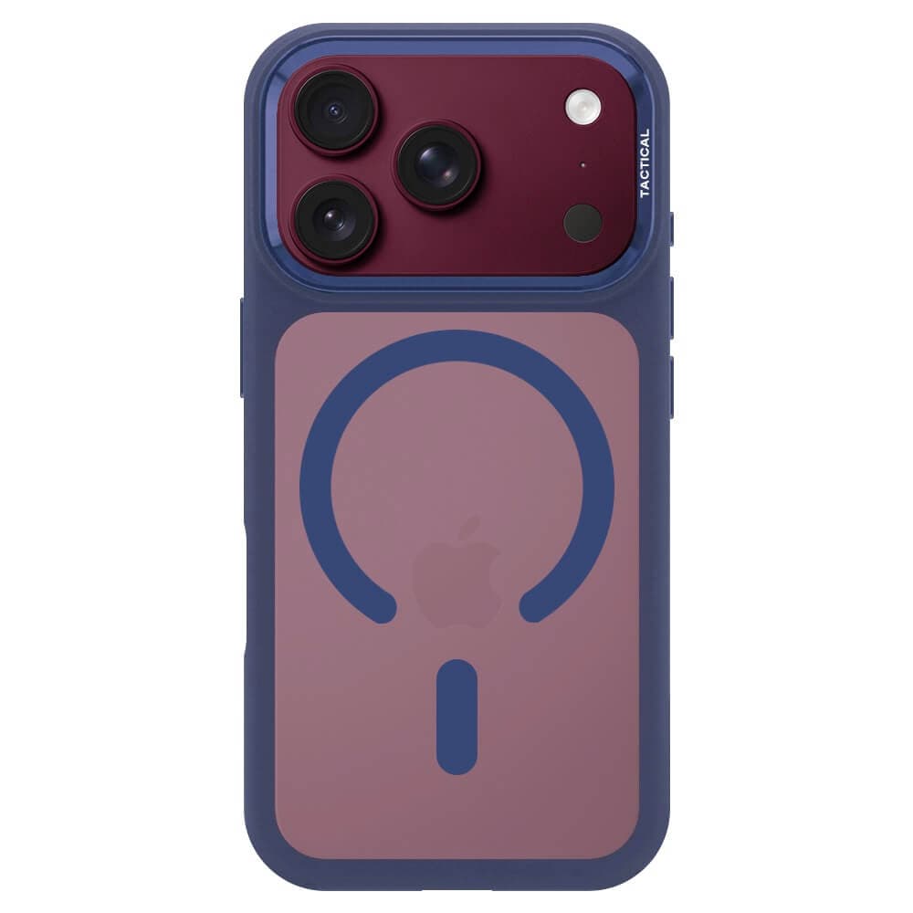 Хибриден удароустойчив кейс с MagSafe за iPhone 18 Pro, iPhone 17 Pro - Tactical MagForce Hyperstealth 3.0 Cover (deep blue)