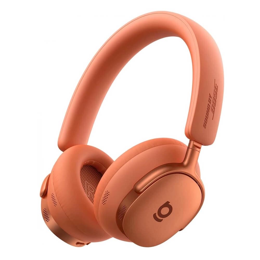 Безжични слушалки с микрофон за мобилни устройства - Baseus Inspire XH1 Sound by Bose Bluetooth Wireless Over-Ear Headphones (sunset coral)