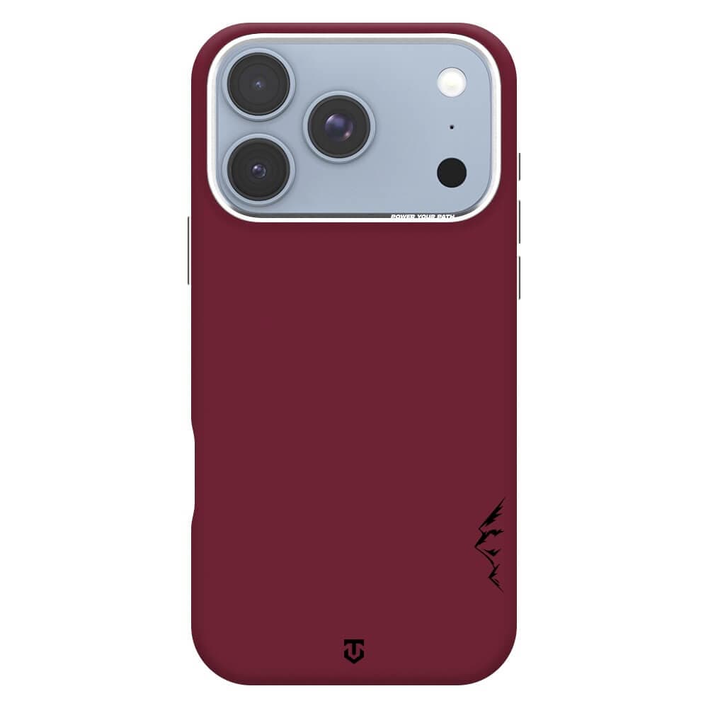 Силиконов калъф с MagSafe за iPhone 18 Pro, iPhone 17 Pro - Tactical MagForce Velvet Smoothie 2.0 Cover Case (burgundy)
