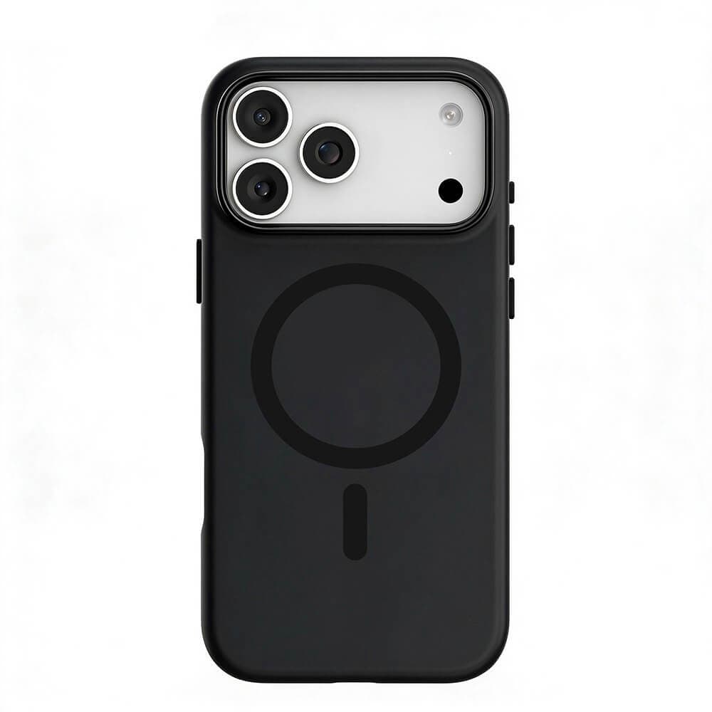 Силиконов (TPU) калъф с MagSafe за iPhone 18 Pro Max, iPhone 17 Pro Max - Mutural Pure Soft Silicone MagSafe Case (black)