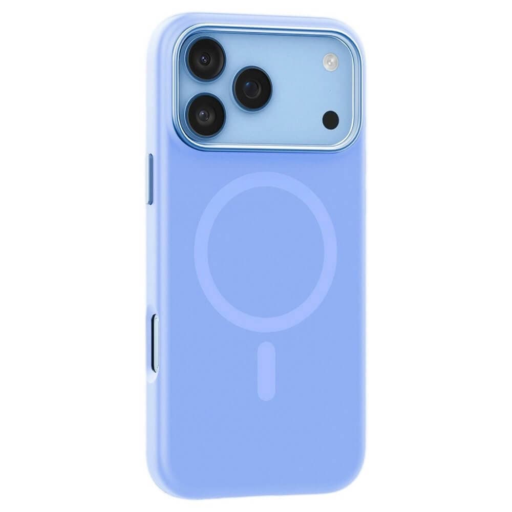 Силиконов (TPU) калъф с MagSafe за iPhone 18 Pro, iPhone 17 Pro - Mutural Pure Soft Silicone MagSafe Case (light blue)