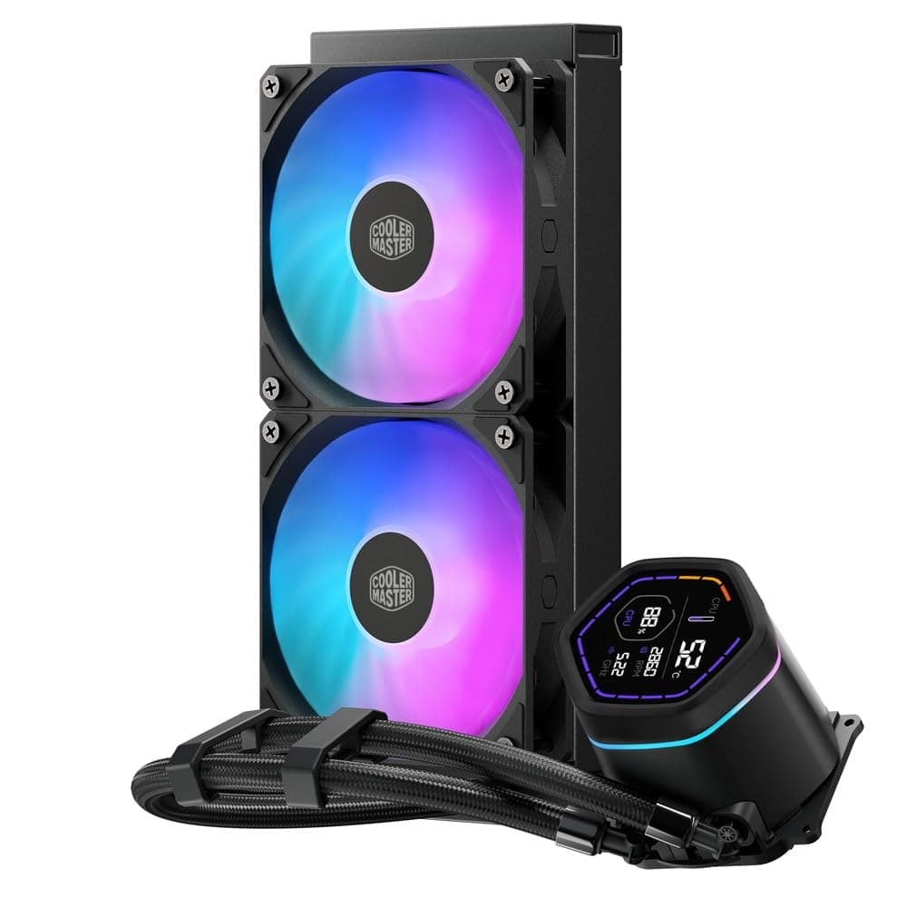 Охладител за процесор Cooler Master MASTERLIQUID CORE NEX DIGITAL 240 - Black