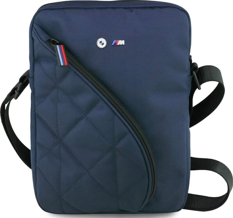 Дизайнерска чанта с презрамка за таблети до 10.2 инча - BMW Nylon 10 Travel Kit (navy)