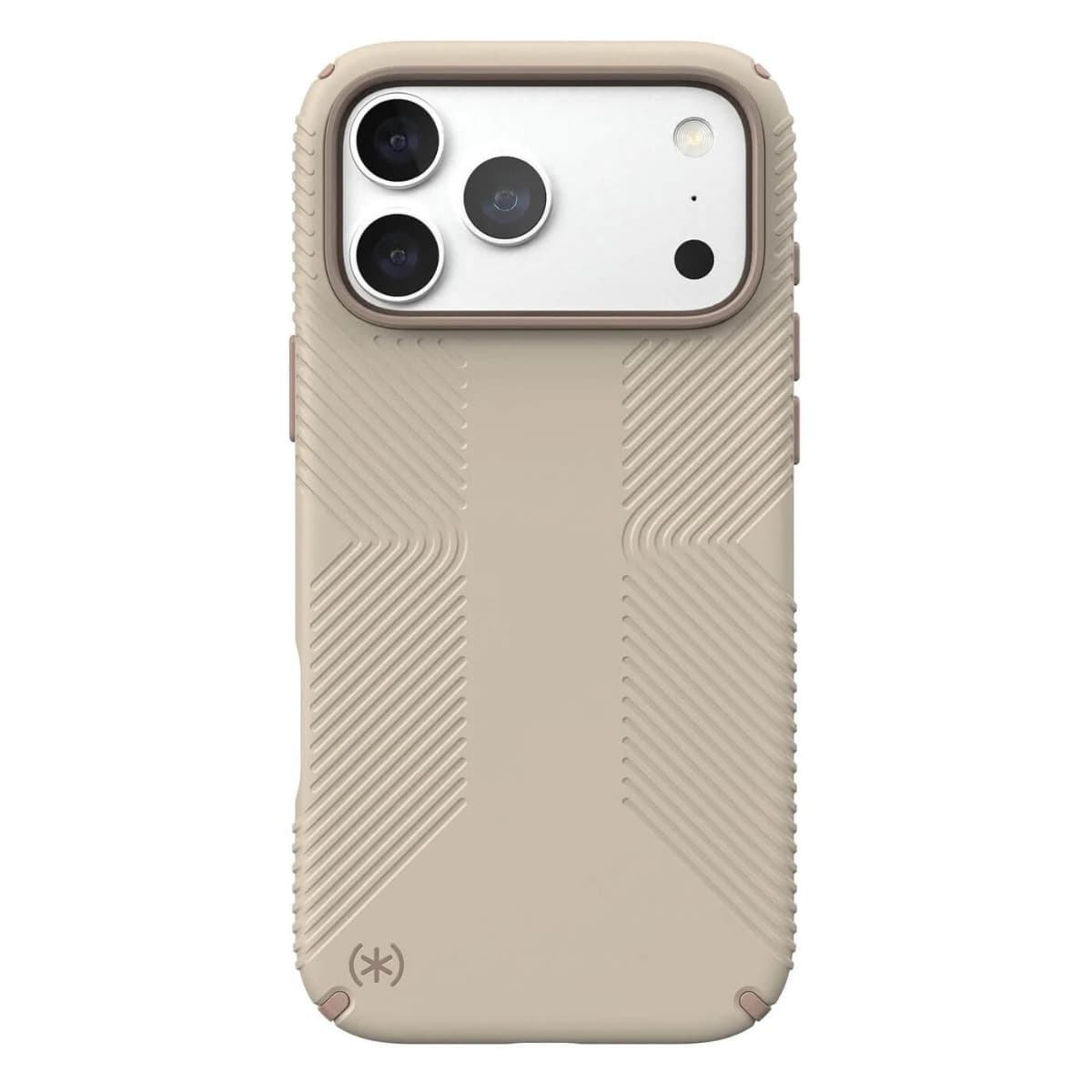 Удароустойчив хибриден кейс с Magsafe за iPhone 18 Pro Max, iPhone 17 Pro Max - Speck Presidio 2 Grip MagSafe Case (papyrus)