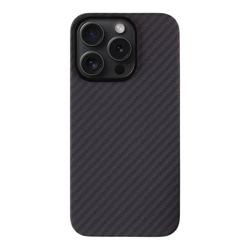 Кевларен кейс с MagSafe за iPhone 15 Pro - Tactical MagForce Aramid Cover Case (black)