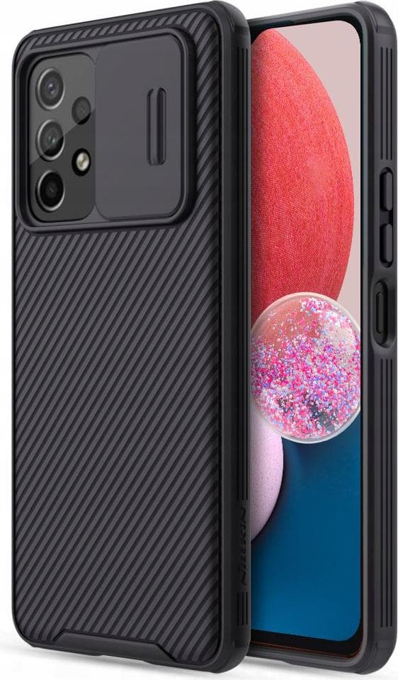 Поликарбонатов кейс за Samsung Galaxy A23 4G - Nillkin CamShield Case (черен)