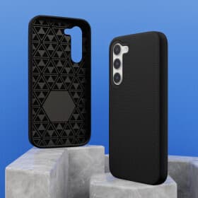 Хибриден кейс с най-висока степен на защита за Samsung A35 - Prio Protective Hybrid Cover (черен)