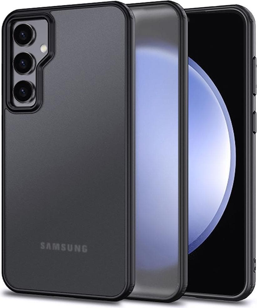 Хибриден удароустойчив кейс за Samsung Galaxy A35 5G - Tech-Protect Protective Hybrid Case (черен-мат)
