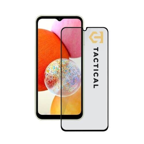 Стъклено защитно покритие за целия дисплей на на Samsung Galaxy S23 FE 5G - Tactical Glass Shield 5D (прозрачен-черен)