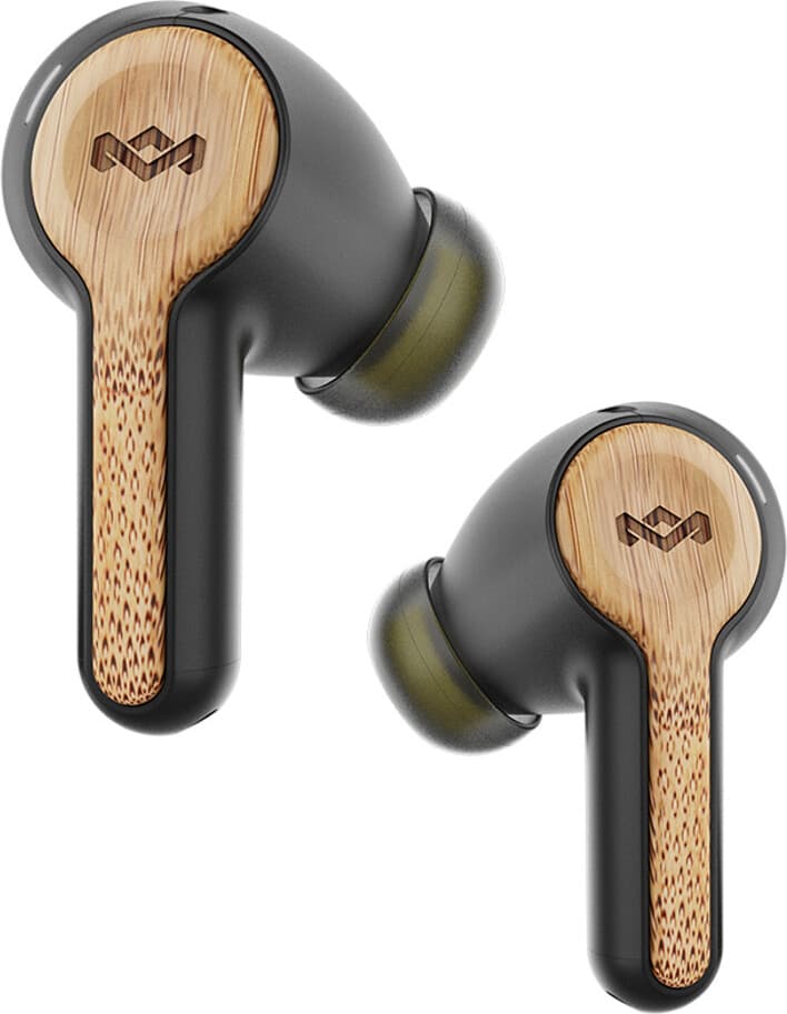 Слушалки House of Marley Rebel (EM-JE121-SB), безжични, микрофон, Блуетоотх, до 30 часа време на работа, черни