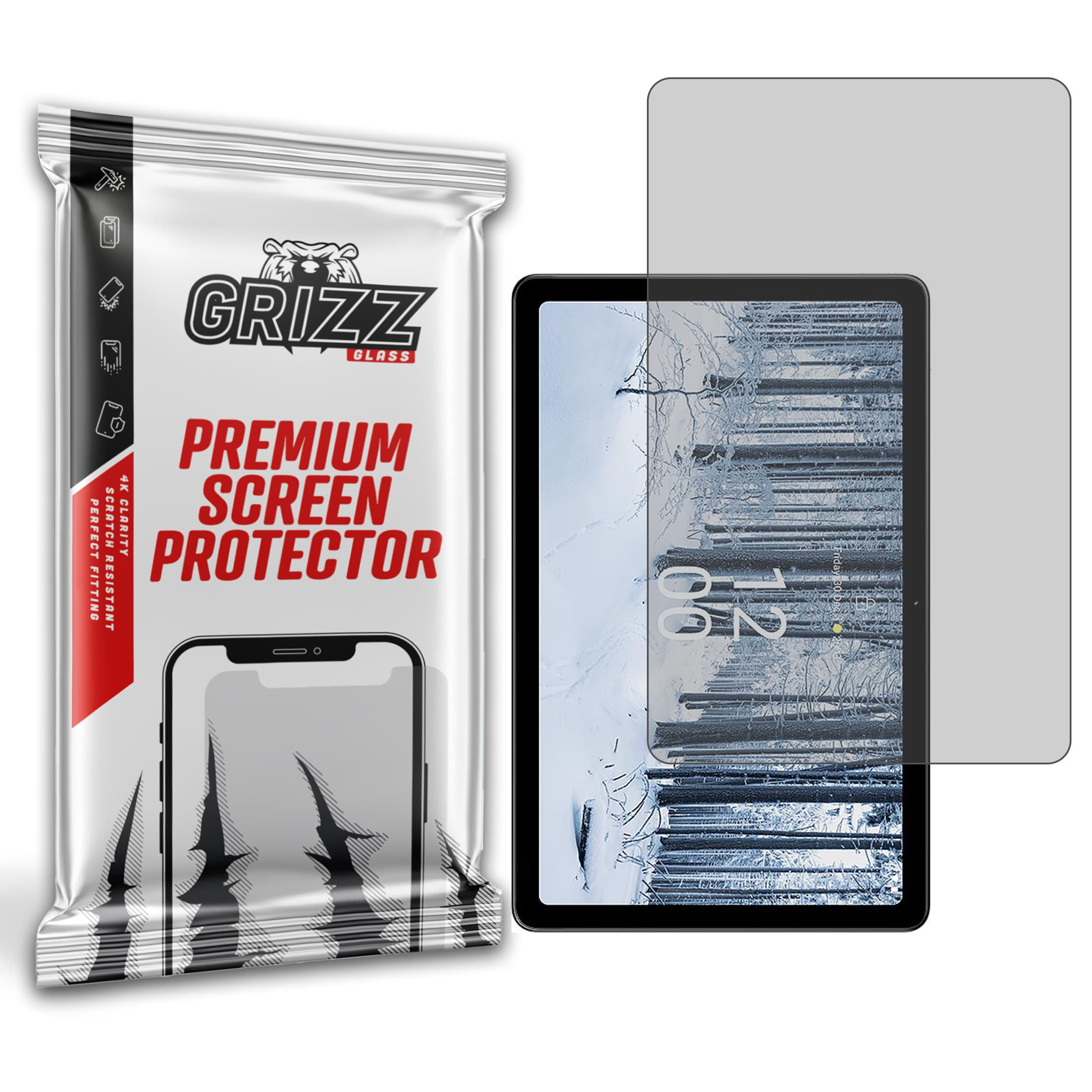 Качествено матирано защитно покритие за дисплея на Nokia T21 - GrizzGlass PaperScreen Matte Screen Protector (2022)