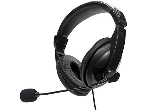 Слушалки Fiesta FIS7510, микрофон, USB, черни