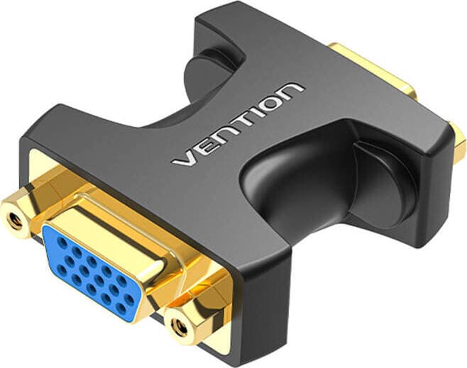 Адаптер за свързване на VGA устройства към VGA кабел - Vention VGA Female To VGA Female Adapter FullHD (черен)