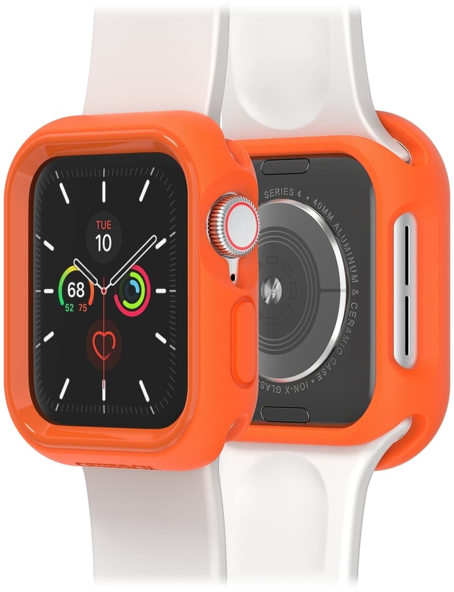 Хибриден удароустойчив кейс за Apple Watch 40мм - Otterbox Exo Edge Case (оранжев)