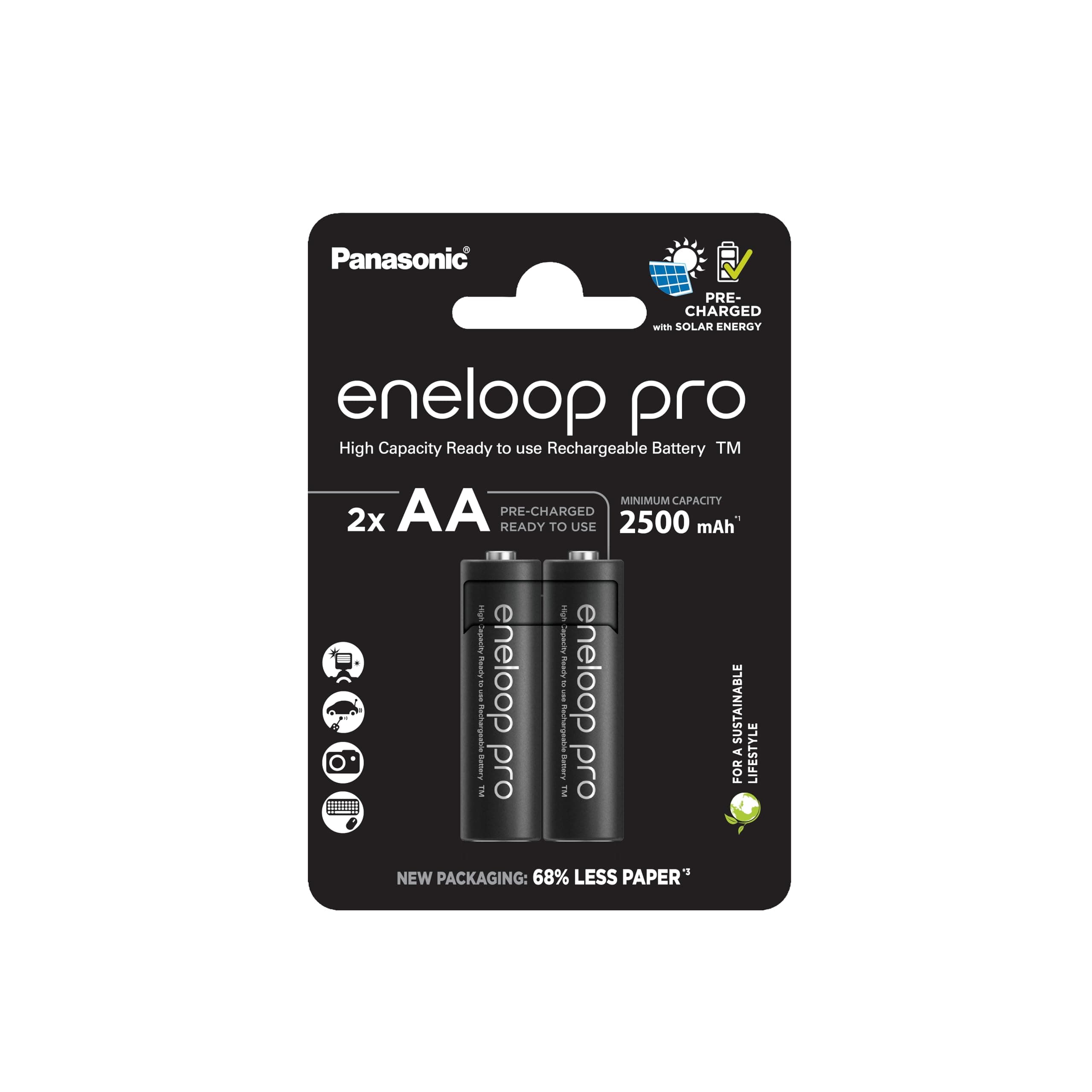 БАТЕРИЯ AA/2BP UP TO 2500 PRO ENELOOP