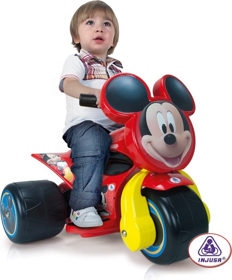 Детски мотор с батерия 6V Injusa, Мики Маус