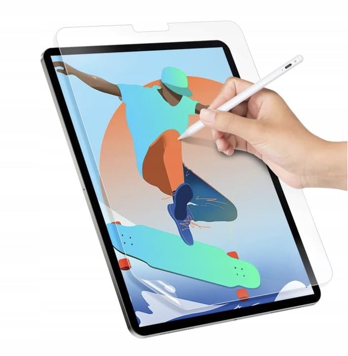 Качествено защитно покритие (подходящо за рисуване) за дисплея на iPad Pro 12.9 M1 (2021), iPad Pro 12.9 (2020), iPad Pro 12.9 (2018) (прозрачен) - SwitchEasy PaperLike Screen Protector