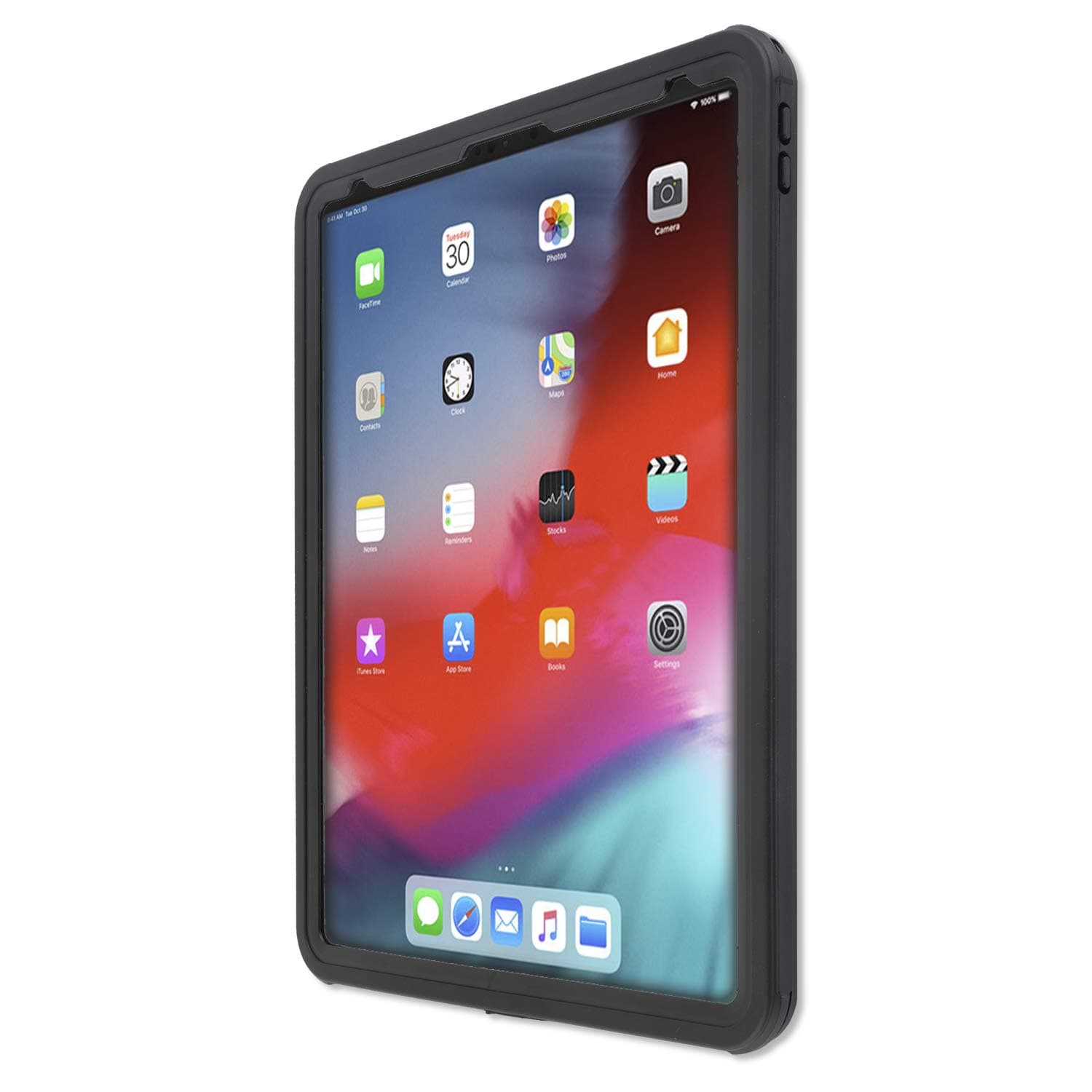 Ударо и водоустойчив калъф за iPad Pro 12.9 (2018) - 4smarts Rugged Case Active Pro STARK (черен)
