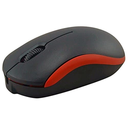 Omega OM-07 3D Optical 1000 DPI USB Mouse - USB оптична мишка за PC и Mac (черен-червен)
