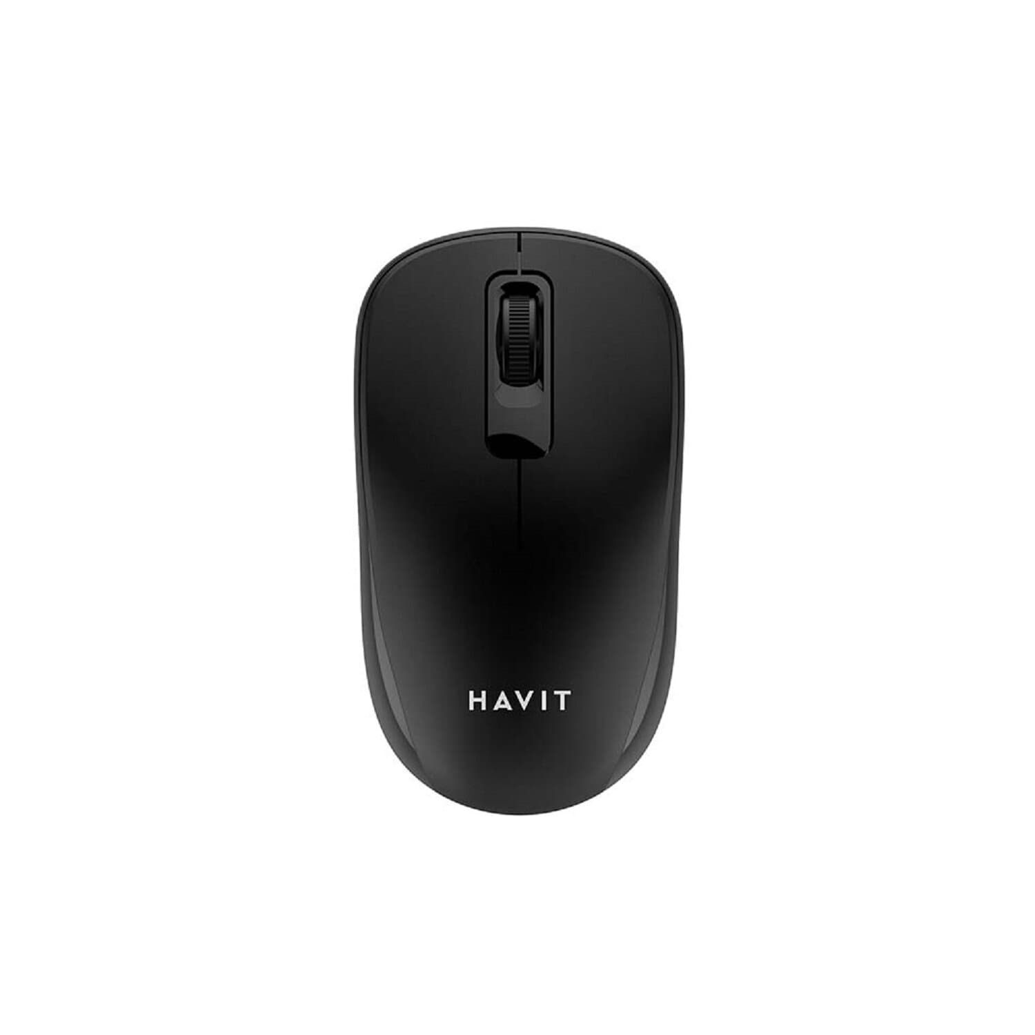 Ергономична безжична мишка (за Mac и PC) - Havit 2.4Ghz Wireless Mouse MS626GT (черен)
