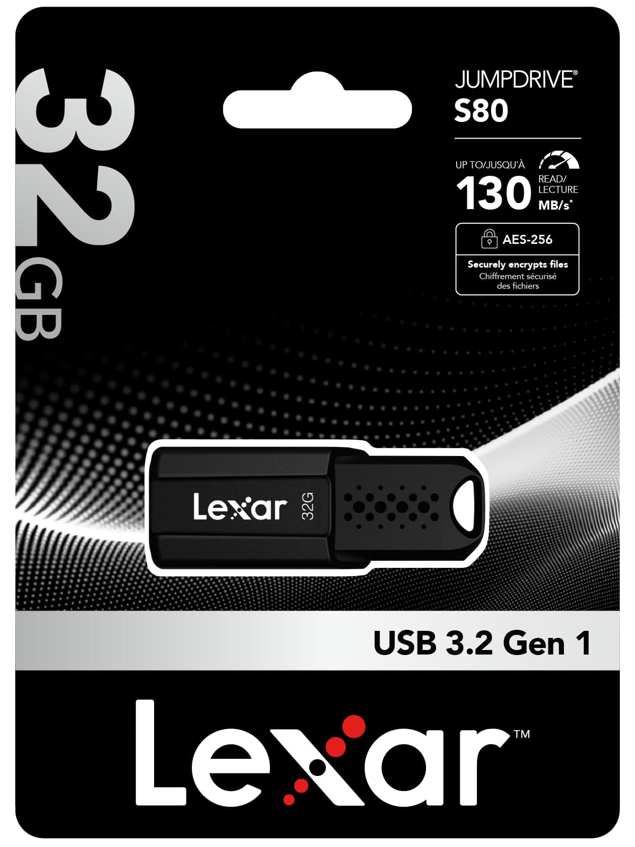 USB 3.1 32GB Jump Drive S80 130/25 MB/s LEXAR
