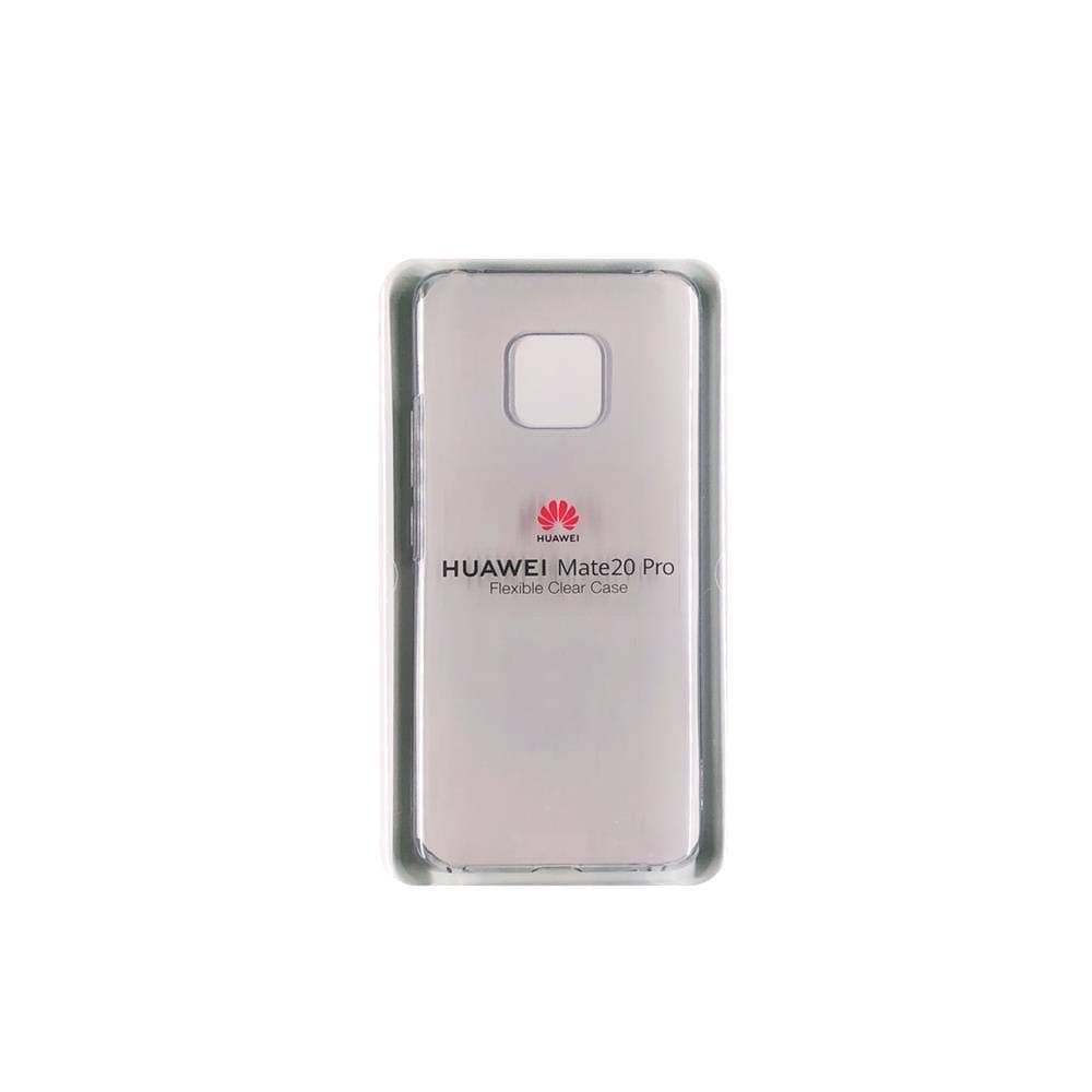 Оригинален термополиуретанов кейс за Huawei Mate 20 Pro - Huawei TPU Case (прозрачен)