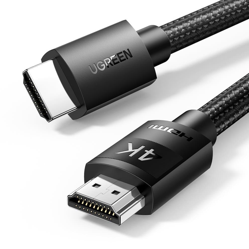 Високоскоростен 4K HDMI към HDMI кабел - Ugreen 4К HDMI 2.0 Male To HDMI Male Cable (300 см) (черен)