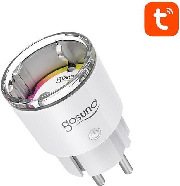 Умен Wi-Fi безжичен контакт - Gosund EP2 Smart Home Plug Socket EU 10A (бял)