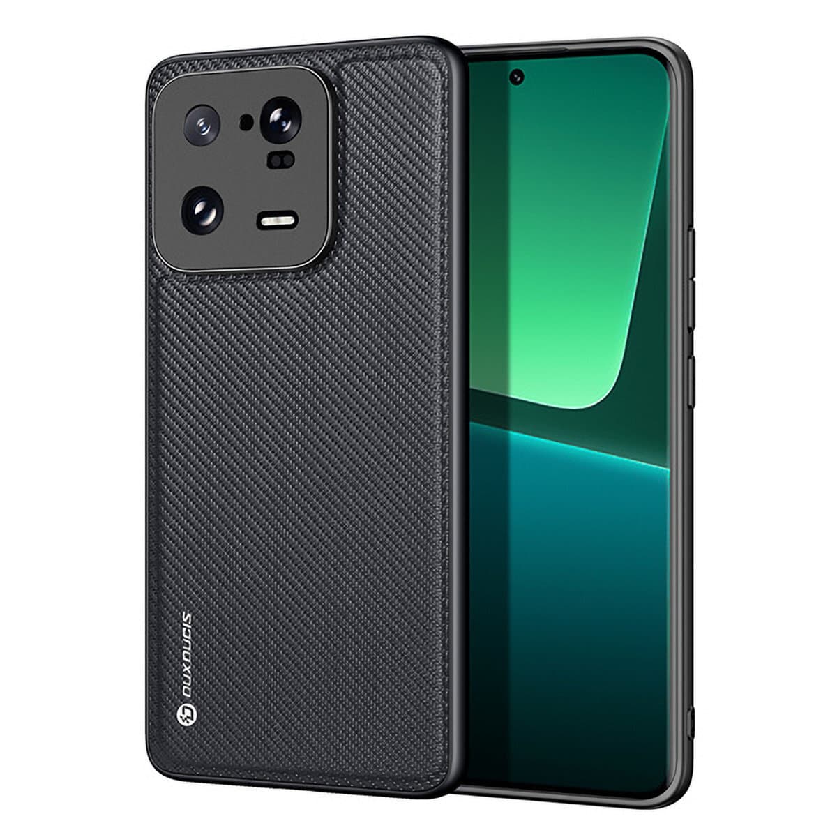 Хибриден удароустойчив кейс за Xiaomi 13 Pro - Dux Ducis Fino Series Case (черен)