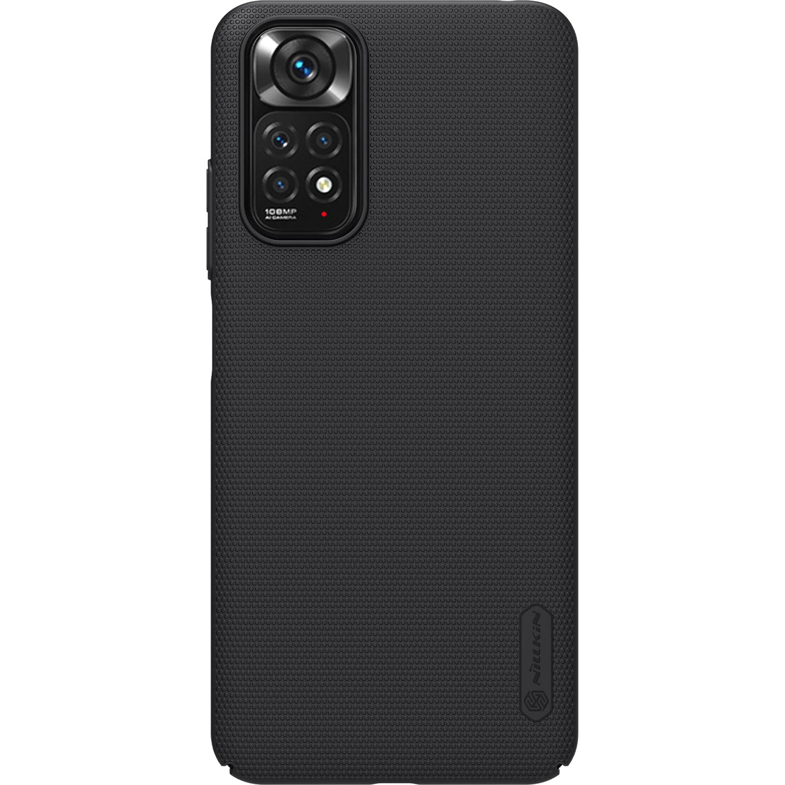 Поликарбонатов кейс за Xiaomi Redmi Note 11s - Nillkin Super Frosted Shield Case (черен)