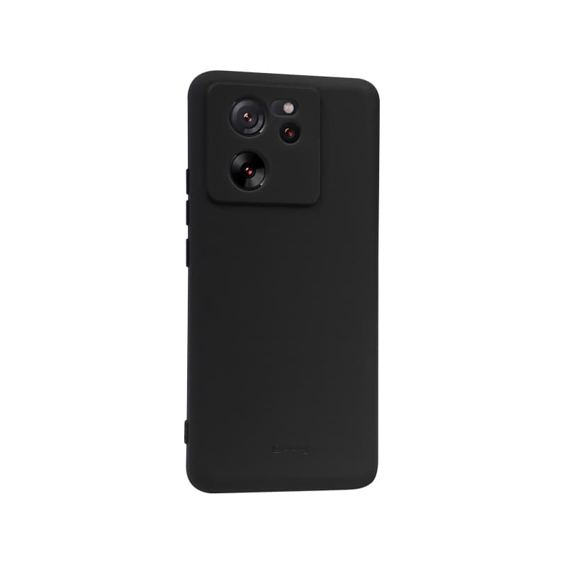 Тънък силиконов (TPU) калъф за Xiaomi 13T, Xiaomi 13T Pro - Cring Color Cover (черен)
