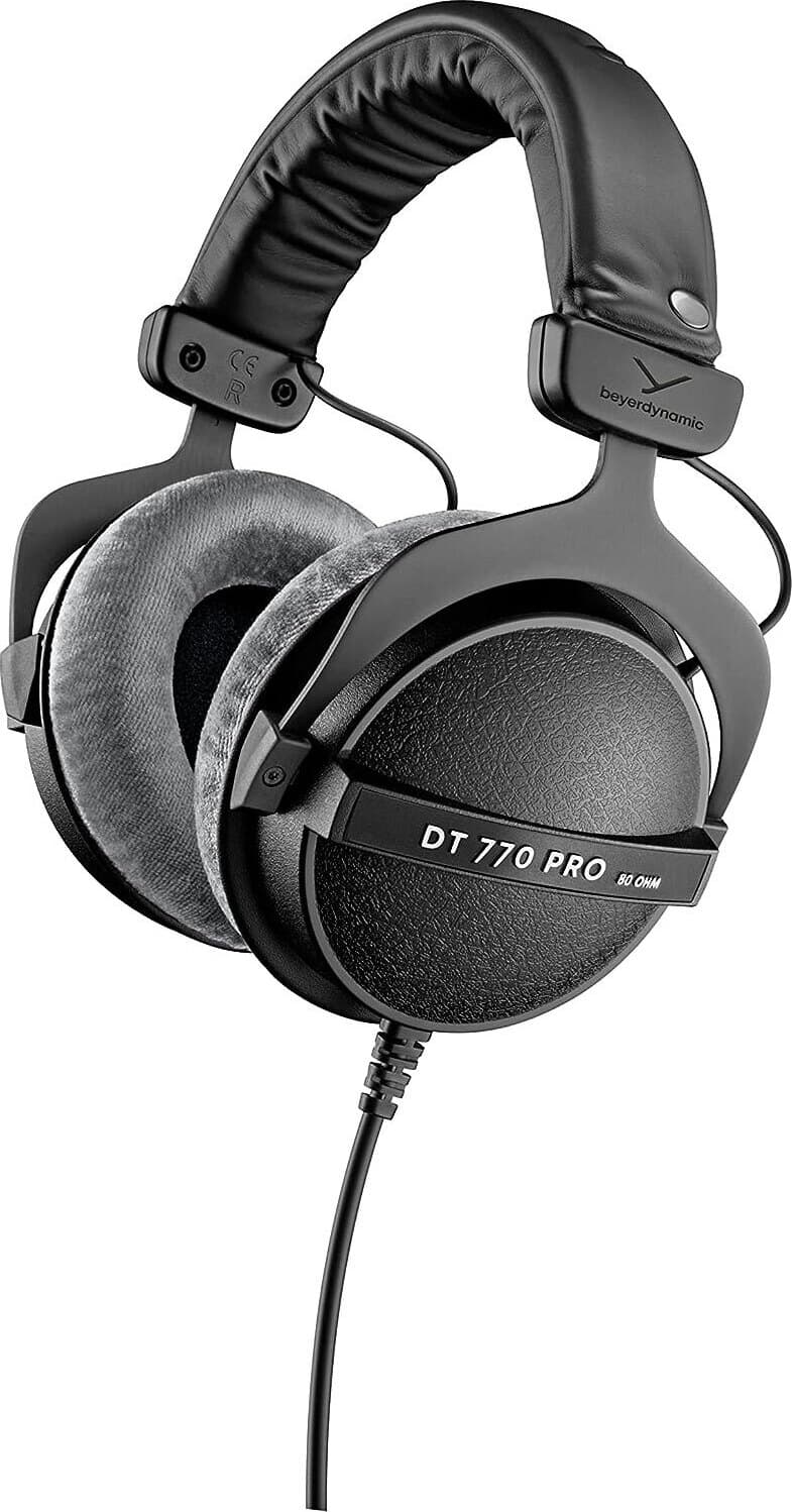 Слушалки beyerdynamic DT 770 Pro (80 Ohm), 5Hz - 35kHz, 96 dB, черни