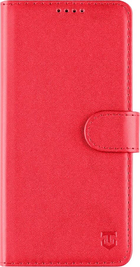 Кожен калъф, тип портфейл с поставка и отделение за кр. карти за Xiaomi Redmi 14C 4G, Redmi A4 5G, Poco C75 - Tactical Field Notes Leather Flip Case (червен)