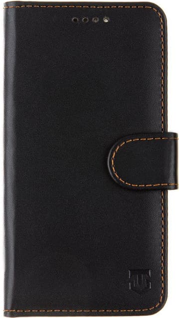 Кожен калъф, тип портфейл с поставка и отделение за кр. карти за Xiaomi Redmi Note 12S - Tactical Field Notes Leather Flip Case (черен)