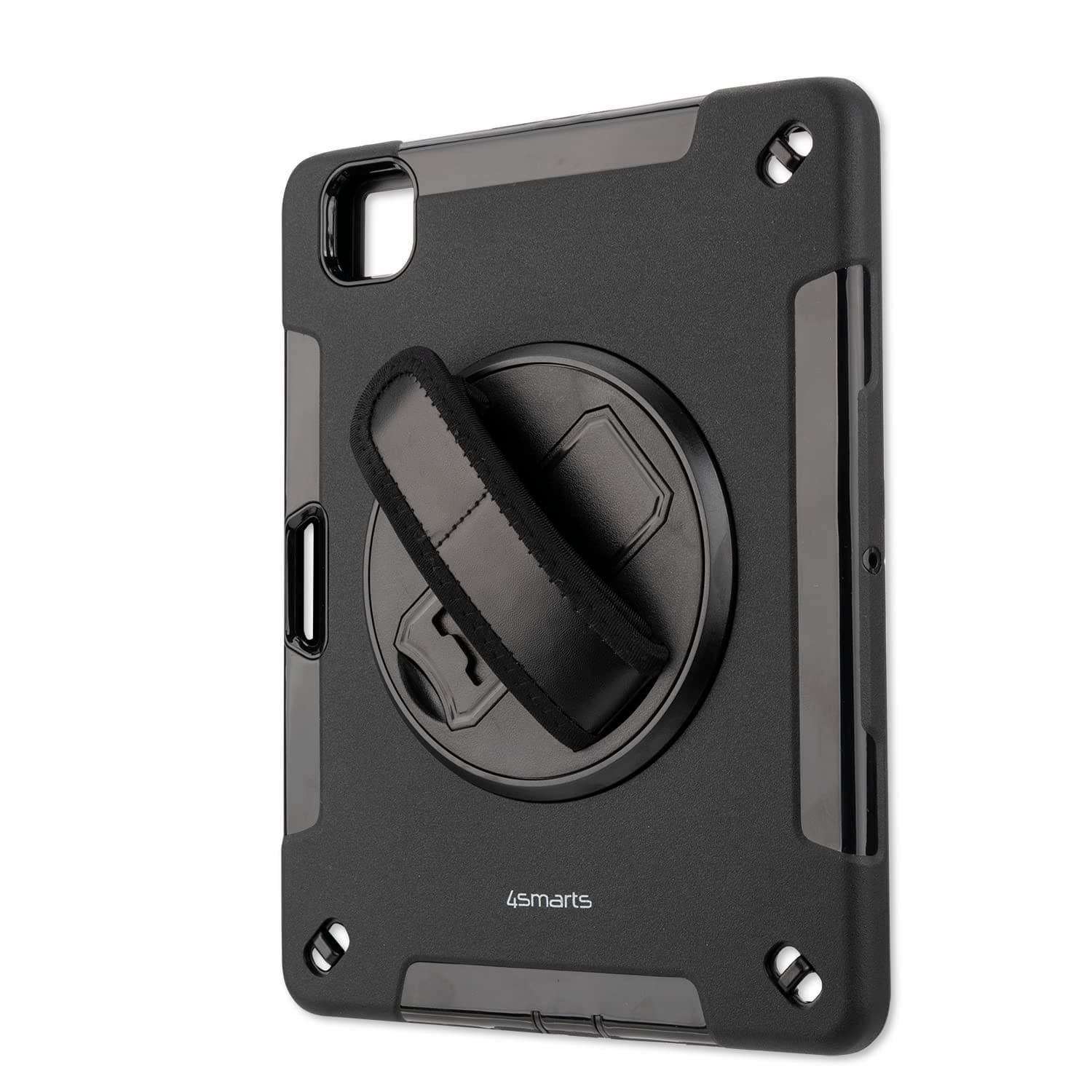 Удароустойчив калъф за iPad Air 5 (2022), iPad Air 4 (2020) - 4smarts Rugged Tablet Case Grip (черен)