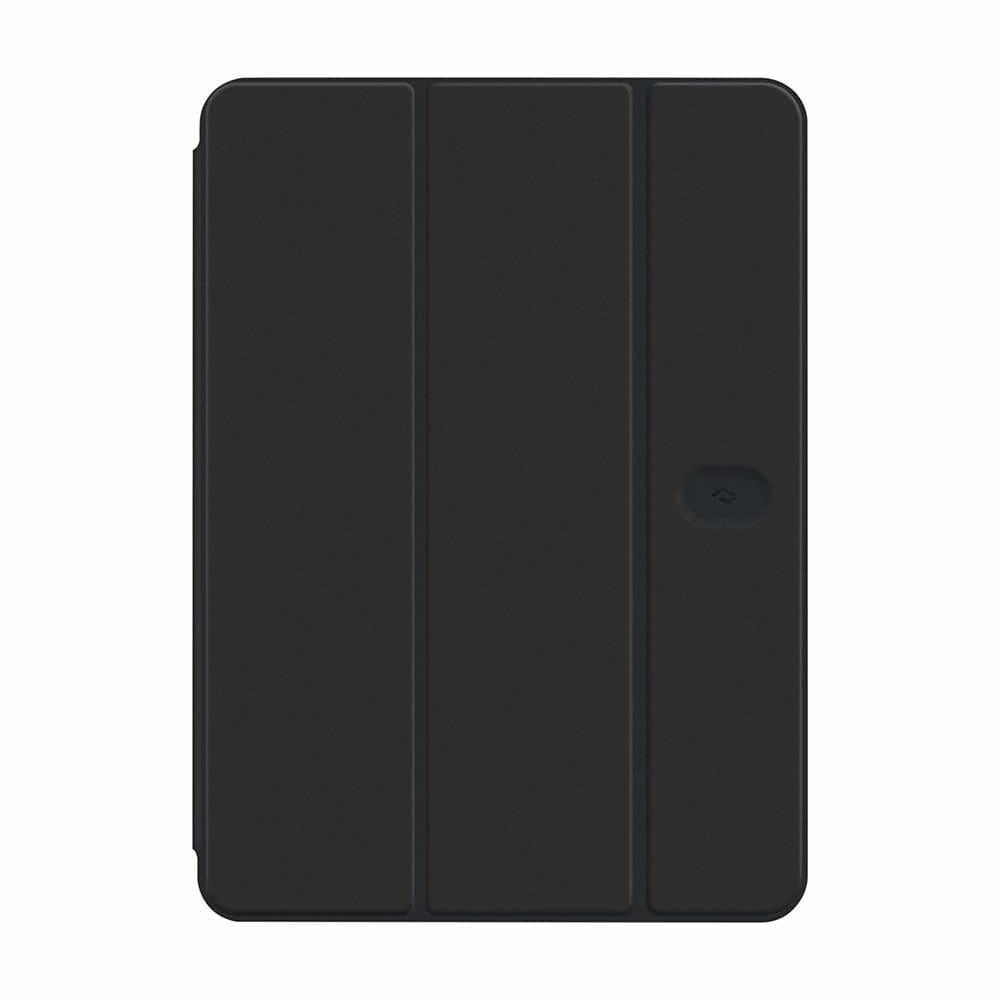 Магнитен полиуретанов кейс с поставка за iPad Air 5 (2022), iPad Air 4 (2020) - Pitaka Folio Case (черен)