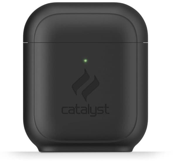 Силиконов калъф с възможност за вертикално поставяне за Apple Airpods & Apple Airpods 2 - Catalyst Airpods Standing Case (черен)