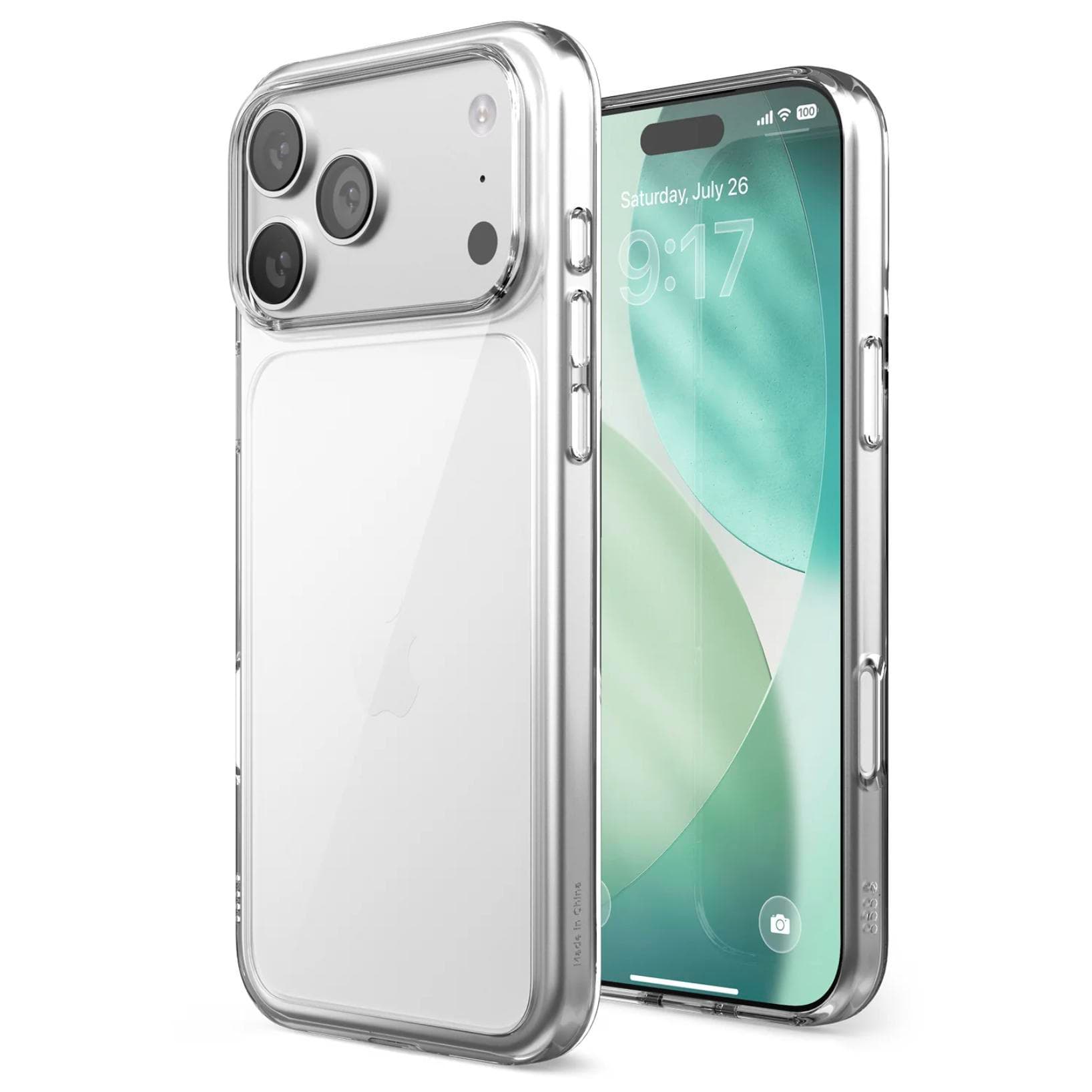Хибриден удароустойчив кейс с за iPhone 17 Pro Max - Elago Hybrid Case (прозрачен)