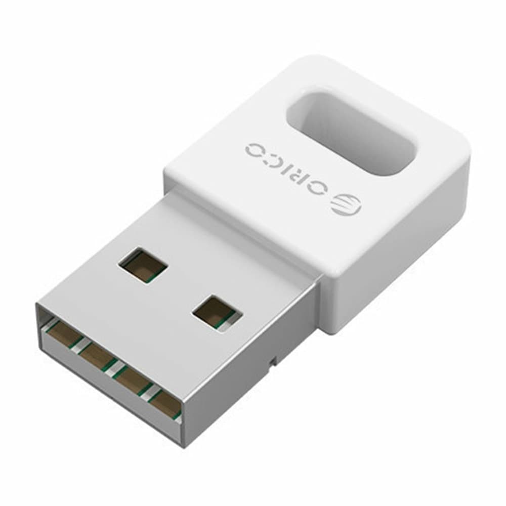 Orico USB Mini Bluetooth 4.0 Adapter - Bluetooth адаптер за компютри и лаптопи (бял)