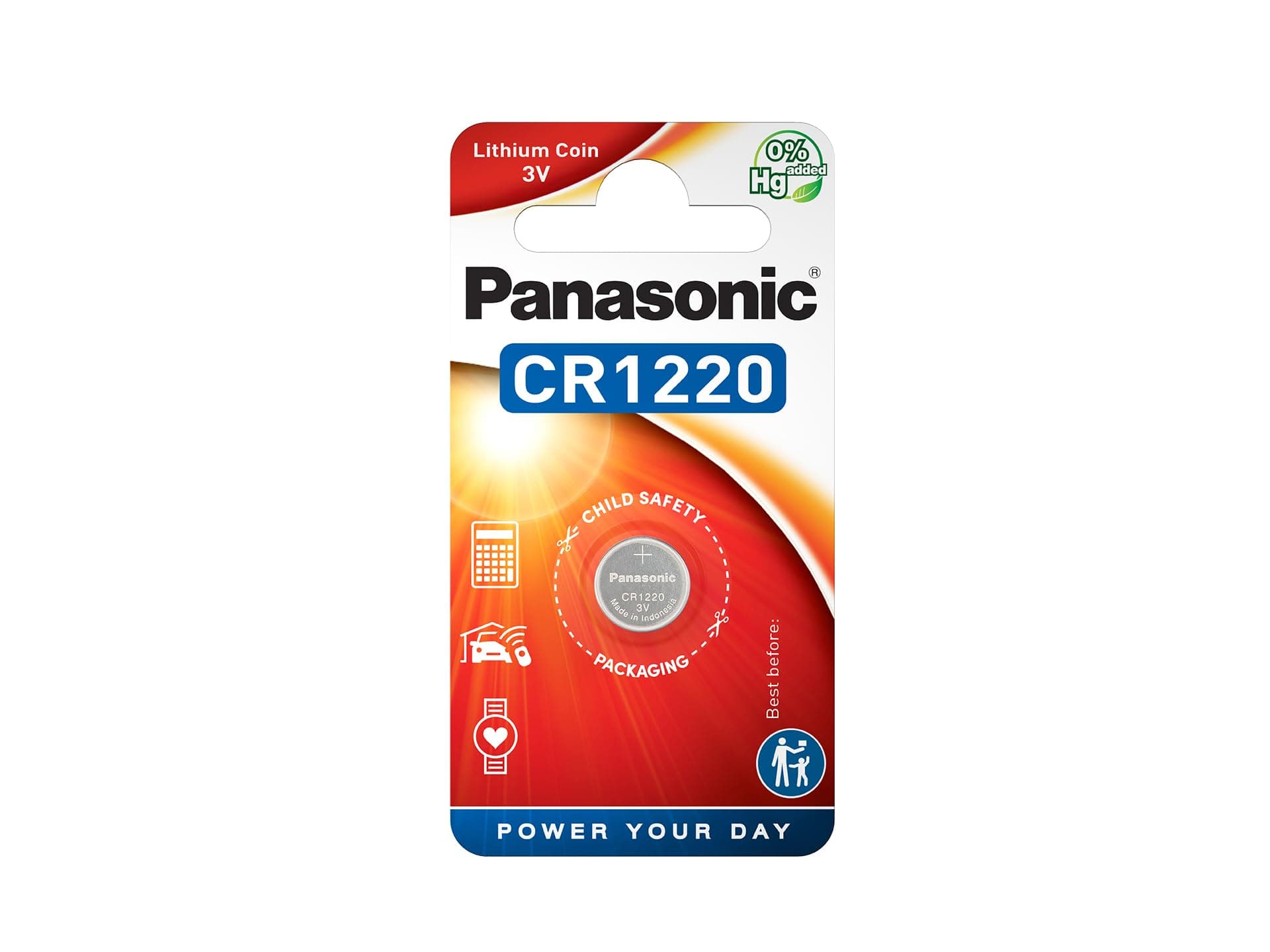 БАТЕРИЯ CR-1220EL/1B PANASONIC