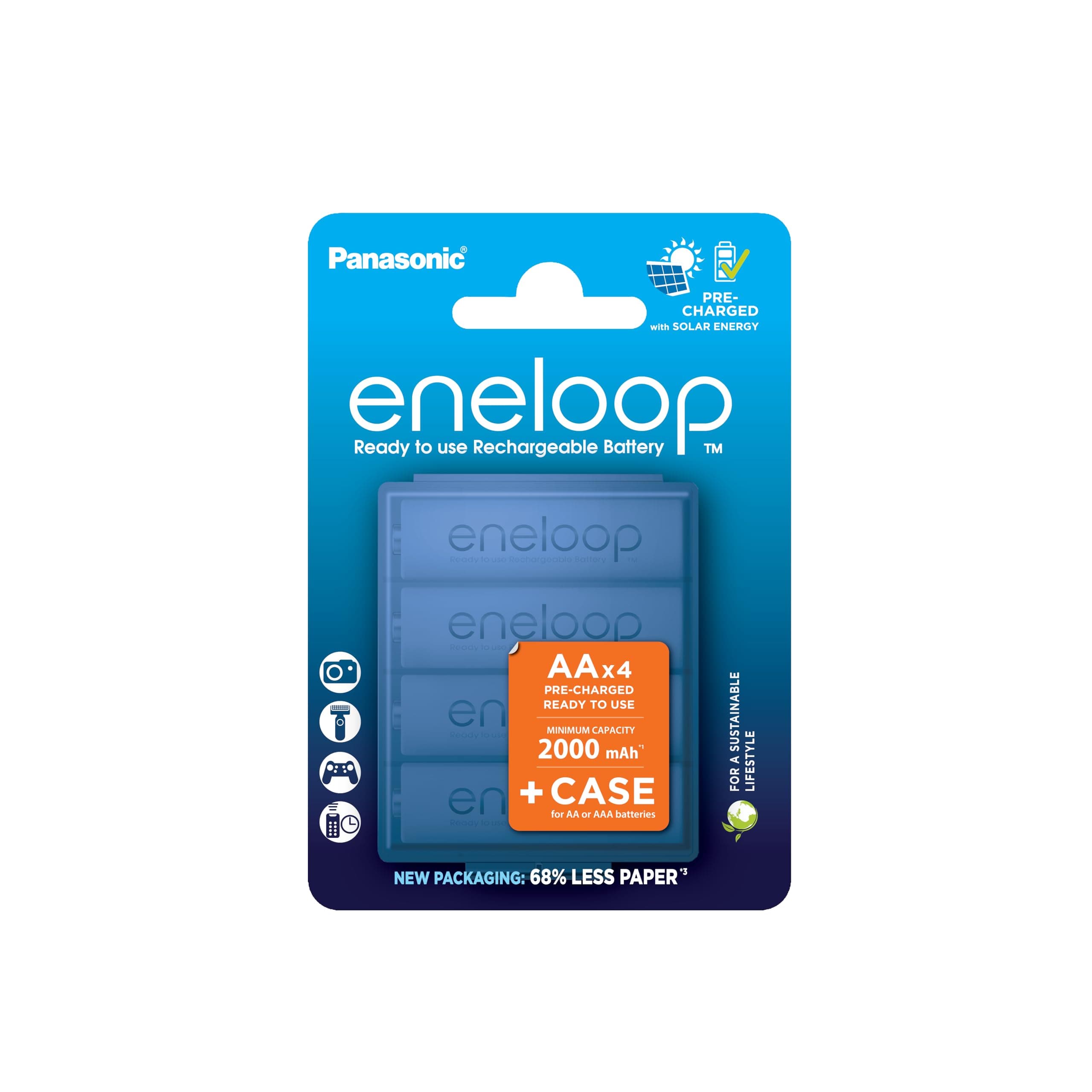 БАТЕРИИ BLUE CASE AA 2000 4BP ENELOOP