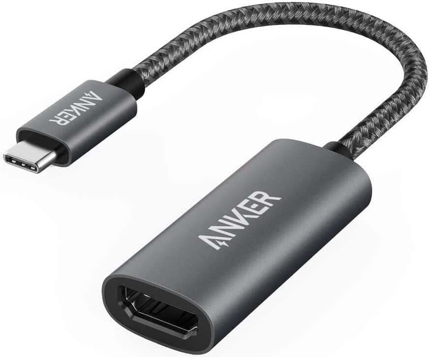 Адаптер за свързване от USB-C към HDMI - Anker PowerExpand+ USB C to HDMI Adapter (тъмносив)