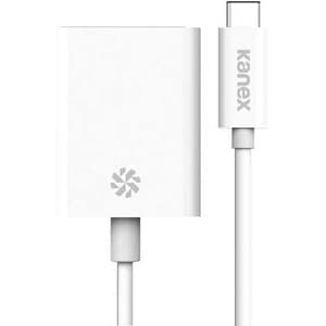 Адаптер за свързване от USB-C към VGA - Kanex USB-C to VGA Adapter (бял)
