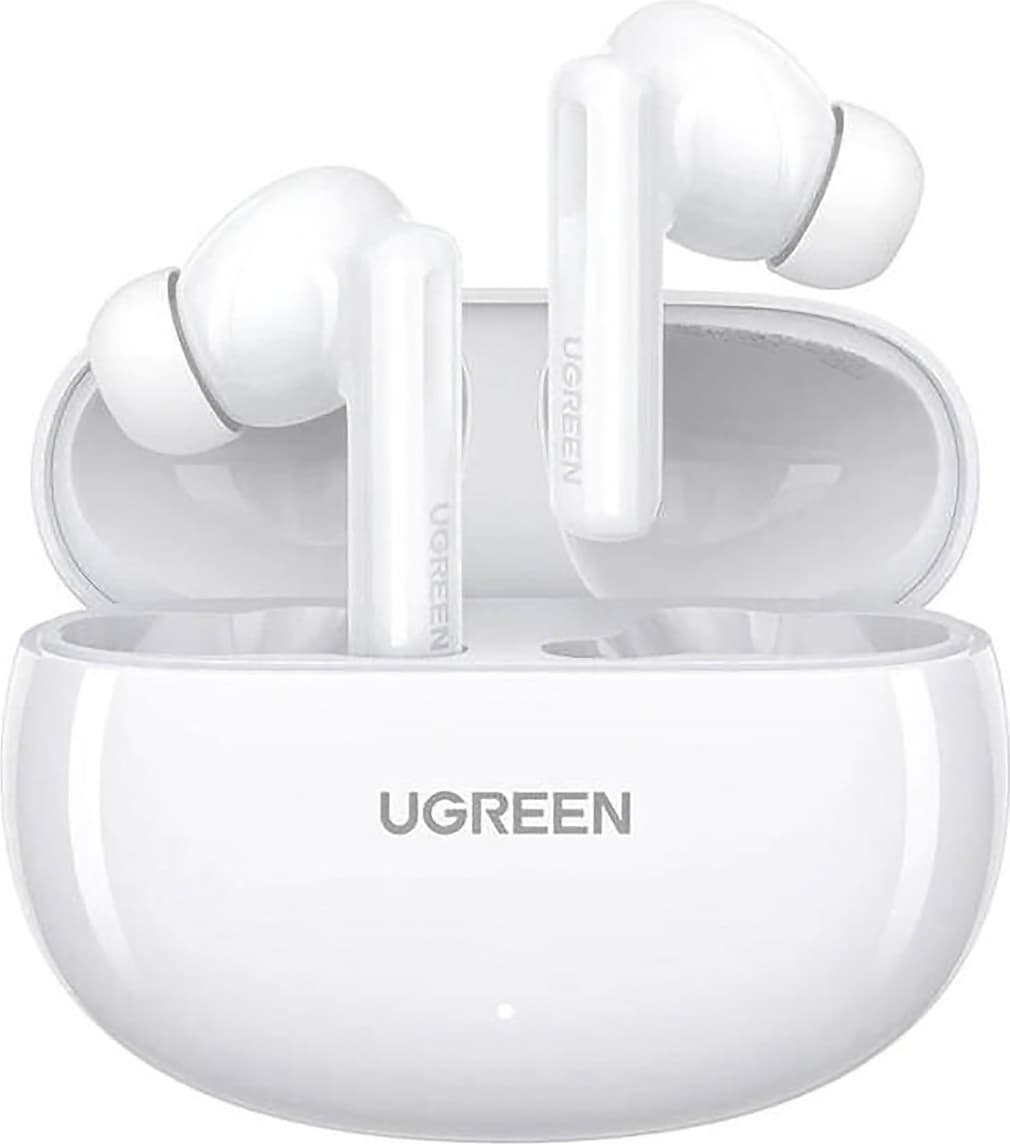 СЛУШАЛКИ Т6 TWS ANC WS200 UGREEN - БЯЛ