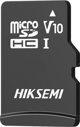 MicroSDXC памет с SD адаптер за мобилни устройства - Hiksemi microSDXC 32GB UHS-I TLC V10 With SD Adapter (клас 10)