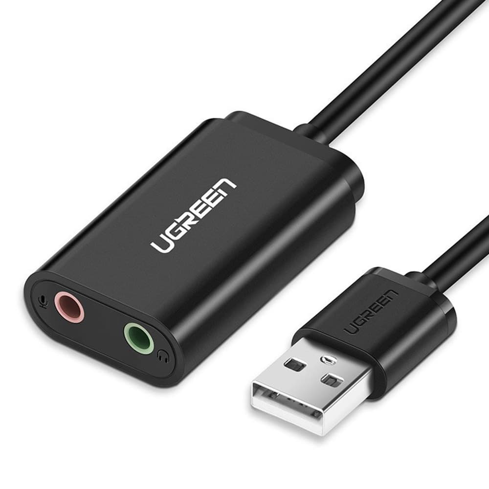 АДАПТЕР USB2.0 3.5mm UGREEN