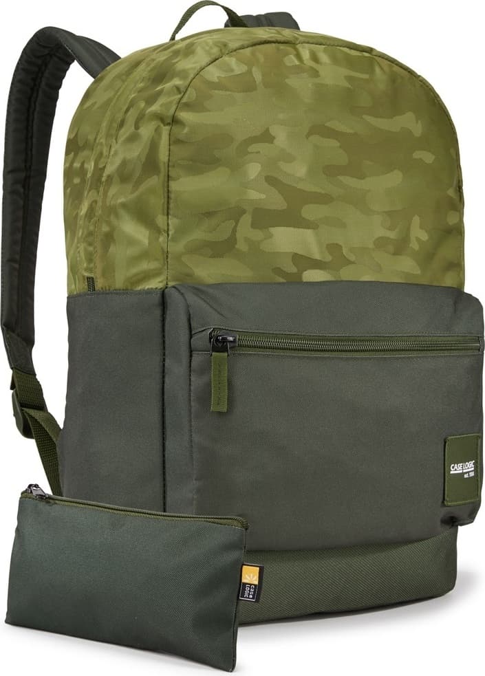 Стилна и качествена раница за MacBook Pro 16 и лаптопи до 15.6 инча - Case Logic Founder Backpack 26L (зелен)